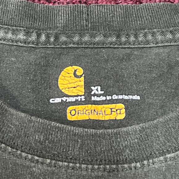 Carhartt Men's Loose Fit Heavyweight Workwear Pocket T-Shirt (K87) - Picture 5 of 8